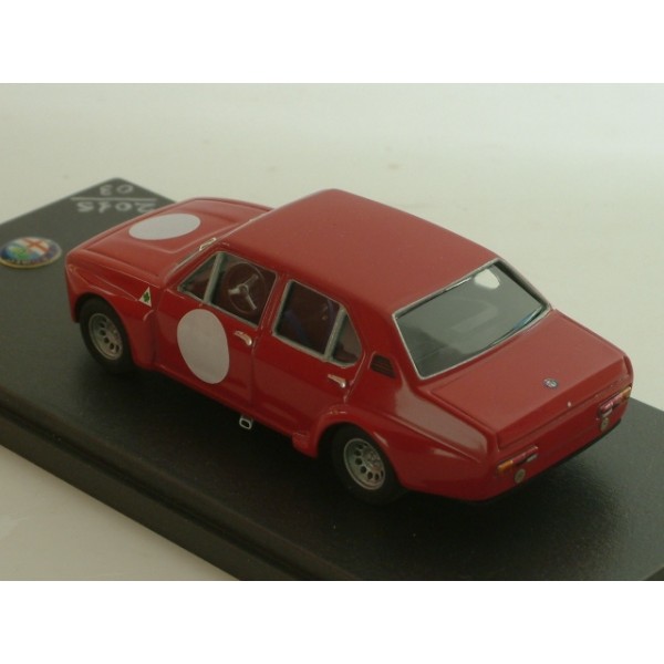 Alfa Romeo Alfetta 1.8 Gr. 2 Assetto Corsa 1972 - Serie Kit Montati By Carrara Models n° 2015 / 02 e 03 - Special Built 1:43 